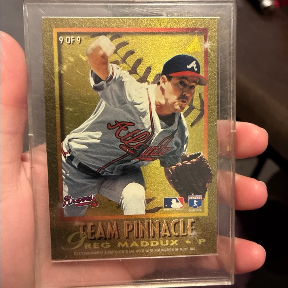 Team Pinnacle Baseball Card